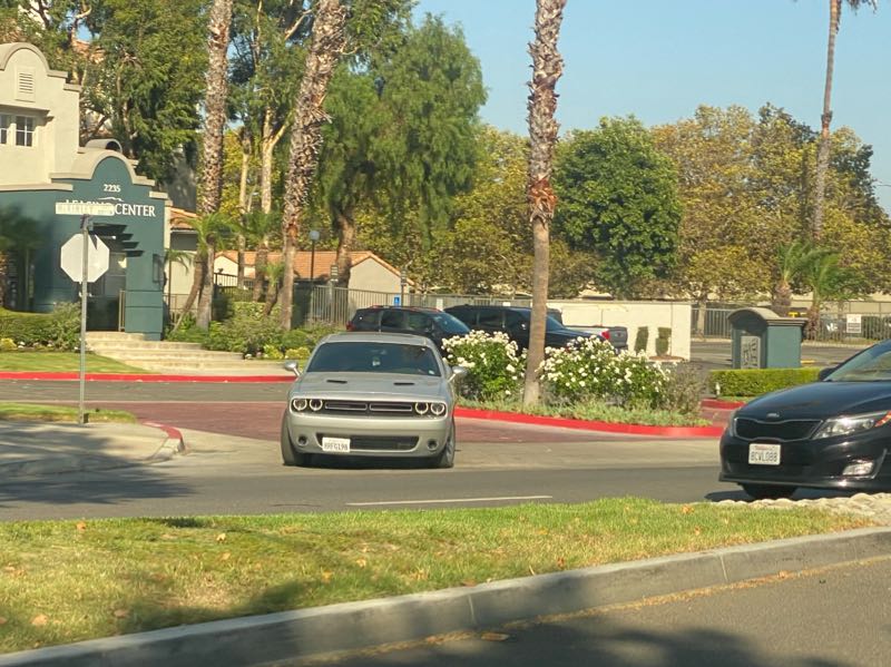 Dodge Challenger spotted in Corona