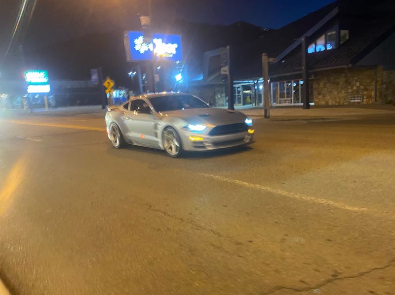 Ford Mustang spotted in Gatlinburg