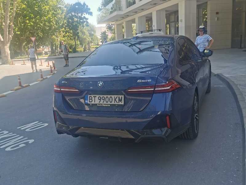 BMW i5 spotted in Varna