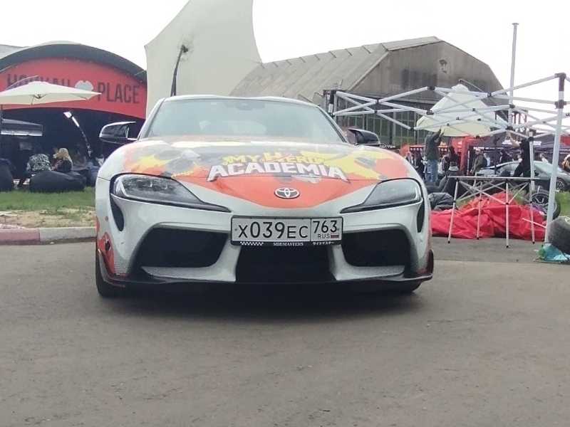Toyota Supra (2020) spotted in Lytkarino, Russia
