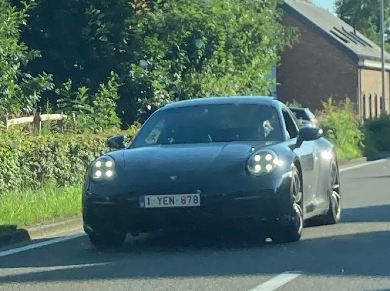 Porsche Panamera spotted in Herentals