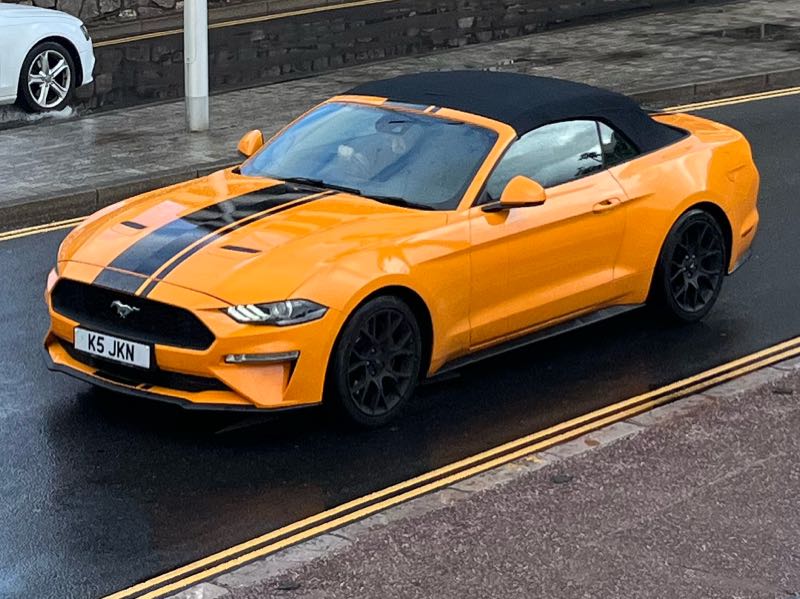 Ford Mustang spotted in Torquay