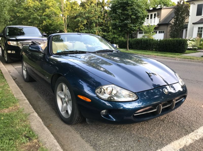 Jaguar XK8 spotted in St. Catharines