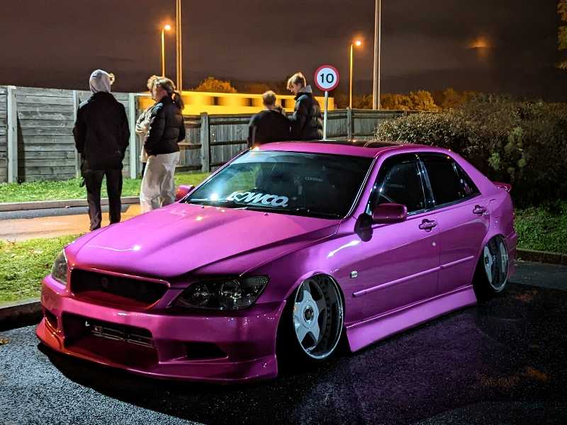 Toyota Altezza spotted in London