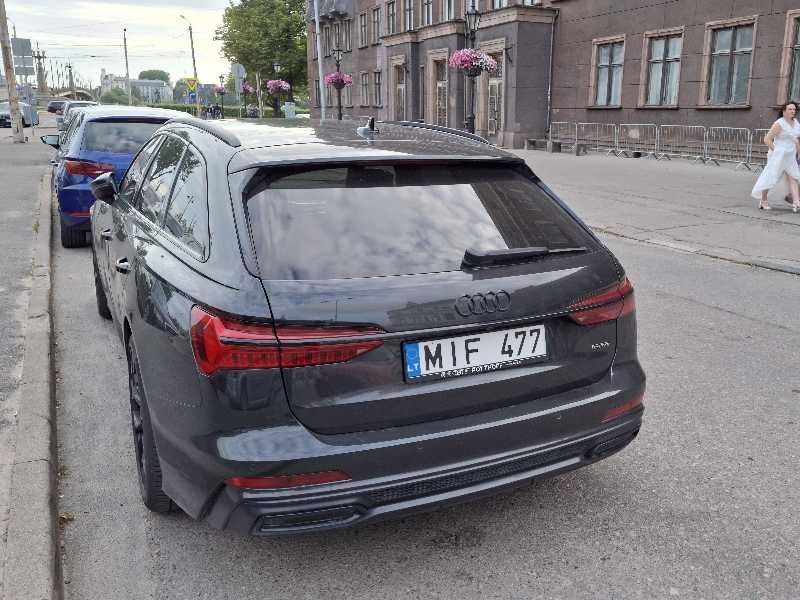 Audi A6 Avant spotted in Riga