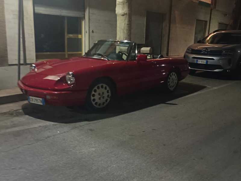 Alfa Romeo Spider spotted in Porto San Giorgio