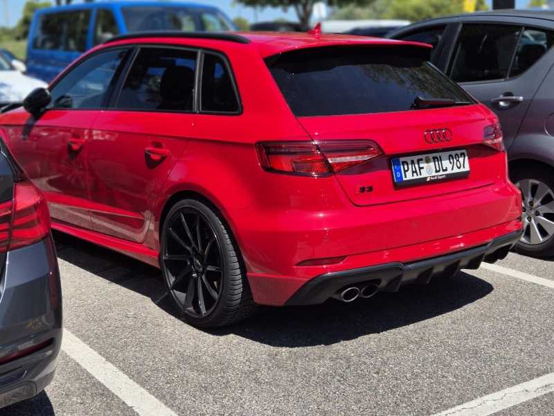 Audi S3 spotted in Bibione