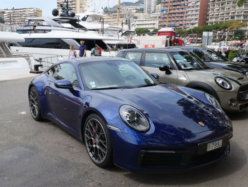 Porsche 911 (2020) spotted in Monaco, Monaco