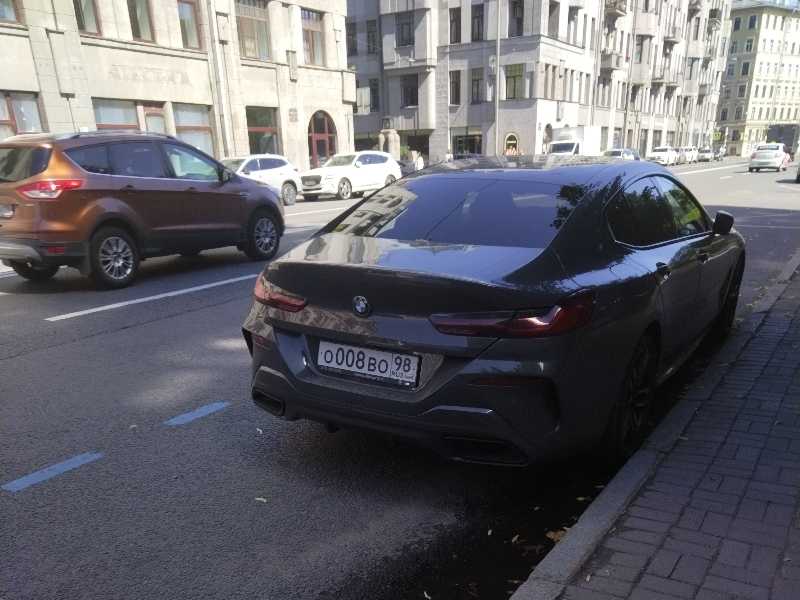 BMW 8 Series Gran Coupe spotted in Saint Petersburg