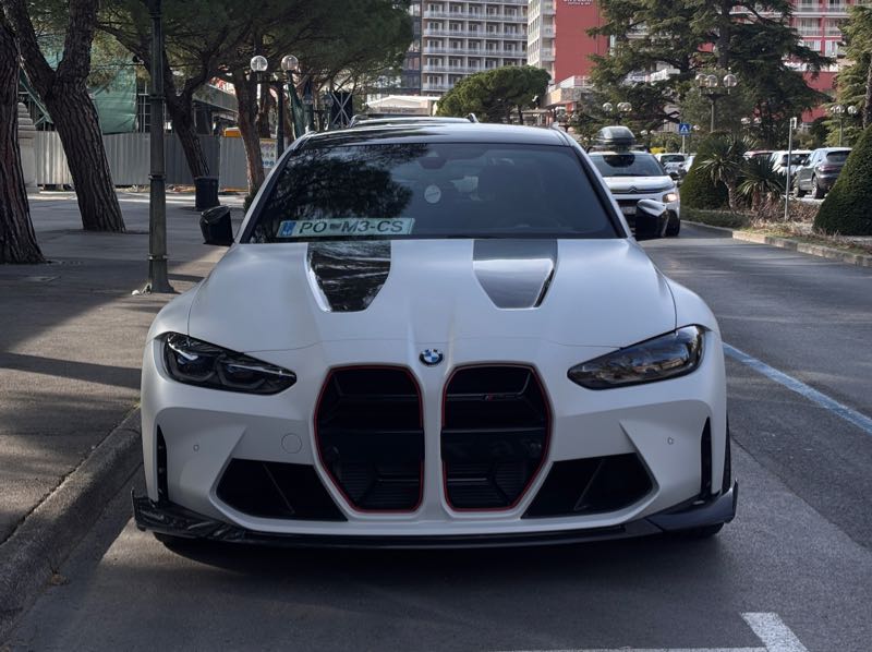 BMW M3 spotted in Izola