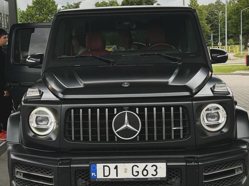 Mercedes-Benz G63 AMG spotted in Szczecinek