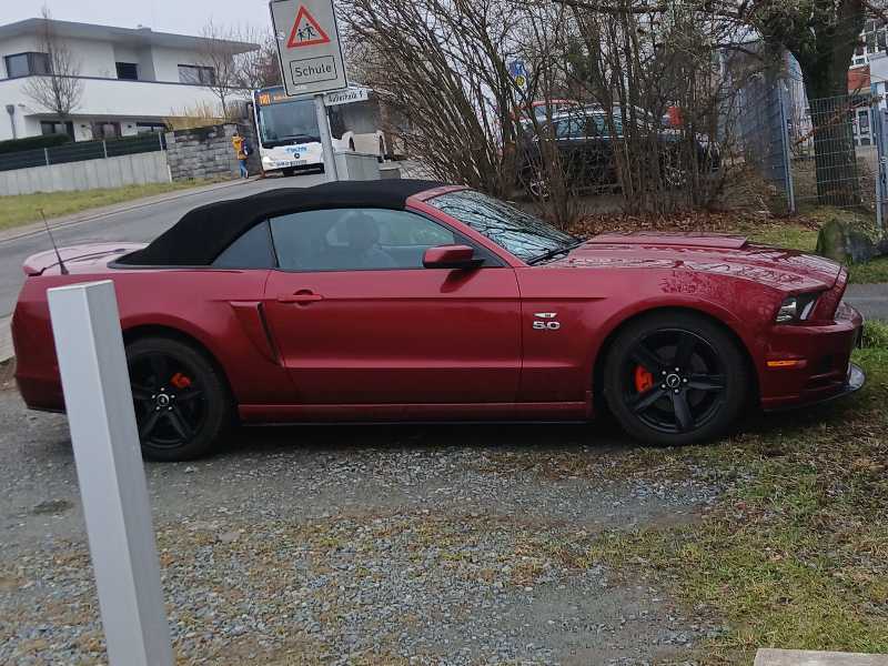 Ford Mustang GT spotted in Darmstadt