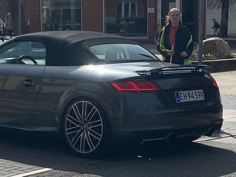 Audi TT Roadster spotted in Århus