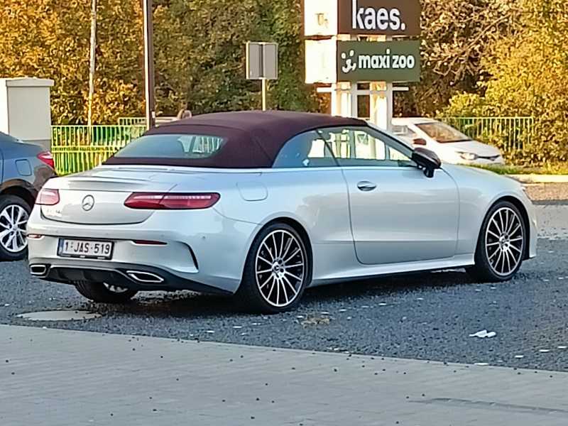 Mercedes-Benz E-Class Cabriolet spotted in Wrocław