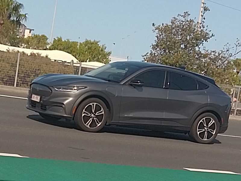 Ford Mustang Mach-E spotted in Sunshine Coast