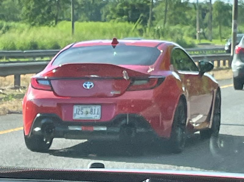 Toyota 86 spotted in Mayagüez
