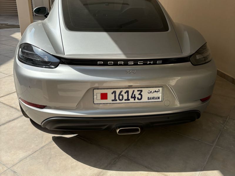 Porsche 718 spotted in Ar Rifā‘