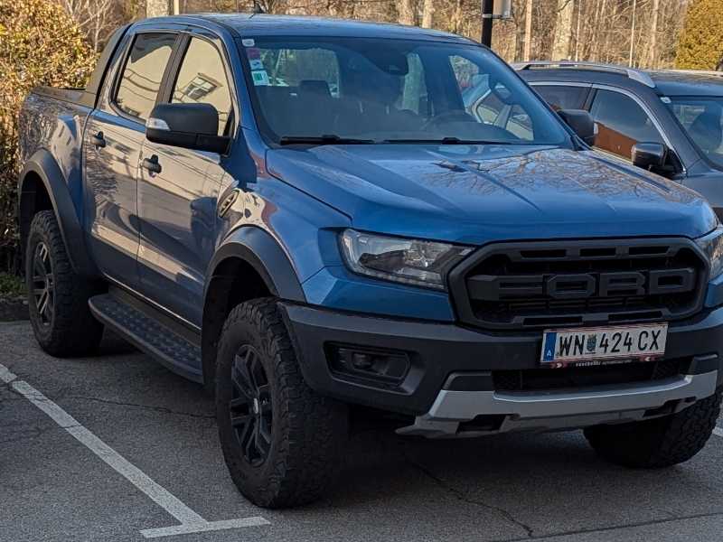 Ford Ranger Raptor spotted in Wiener Neustadt