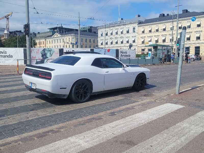 Dodge Challenger (2021) spotted in Helsinki, Finland
