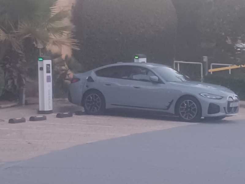 BMW i4 spotted in Huelva