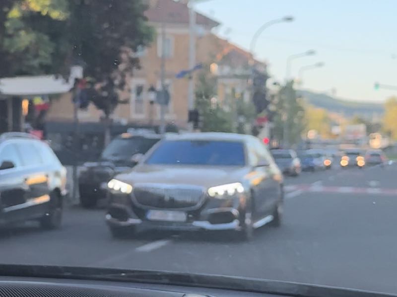 Maybach S 680 spotted in Dej