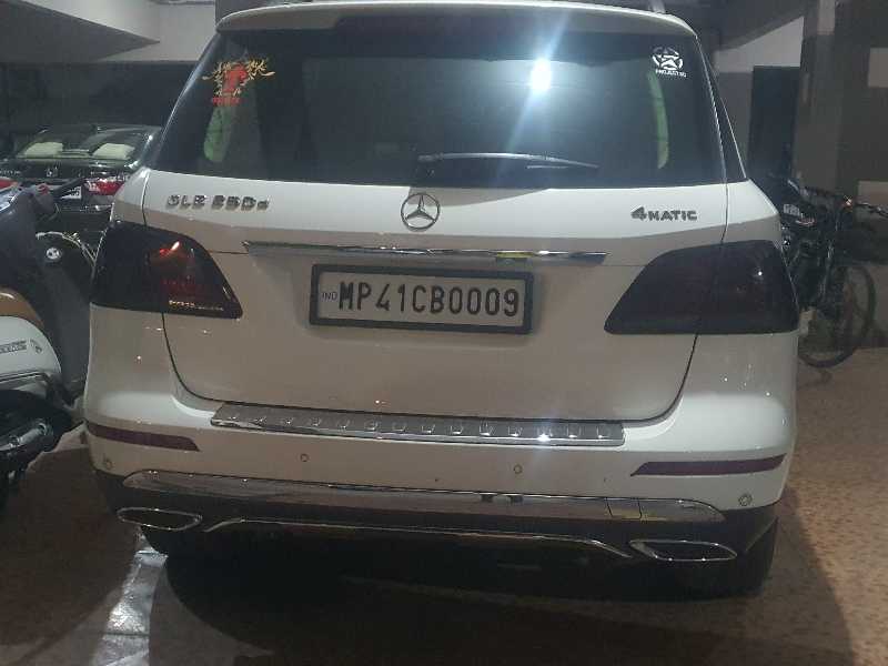 Mercedes-Benz GLE spotted in Indore