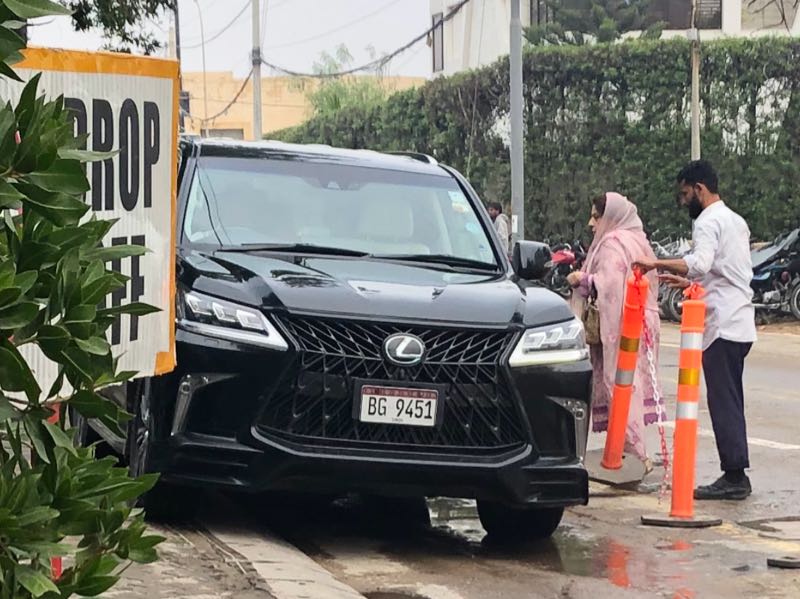 Lexus LX spotted in Chakwal