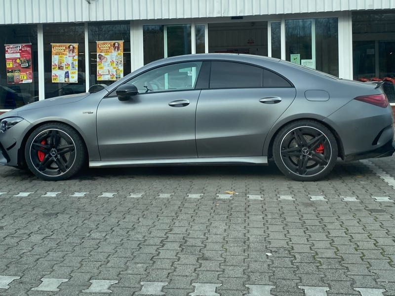 Mercedes-Benz CLA 45 AMG spotted in Brzeg