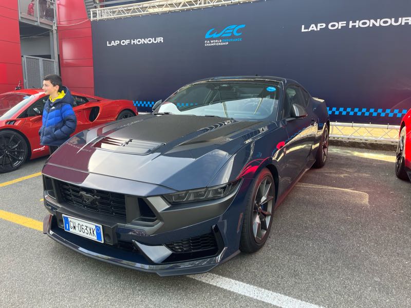 Ford Mustang (2024) spotted in Imola, Italy