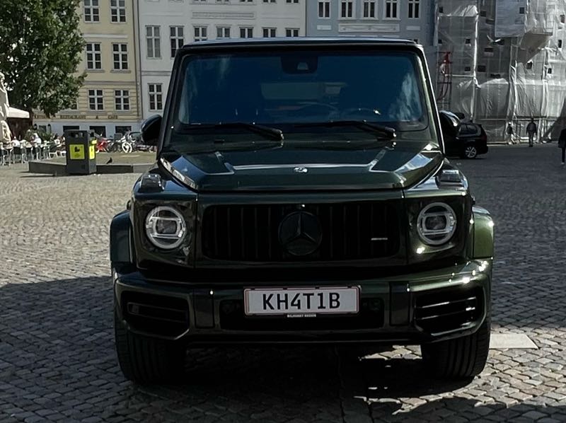 Mercedes-Benz G-Class AMG G63 spotted in Copenhagen