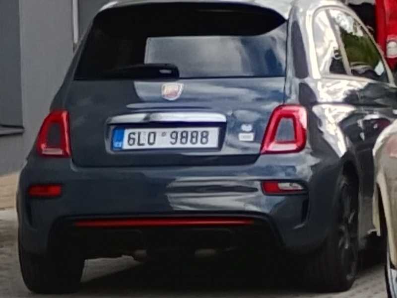 Fiat 500 Abarth spotted in Nový Bor
