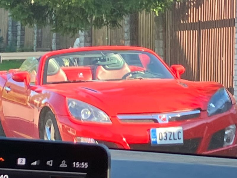 Saturn Sky spotted in Tallinn