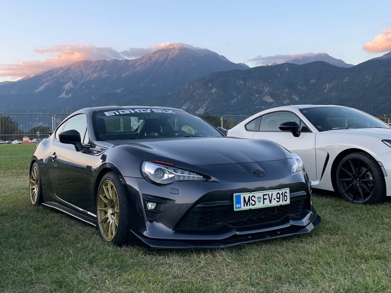 Toyota 86 spotted in Jesenice