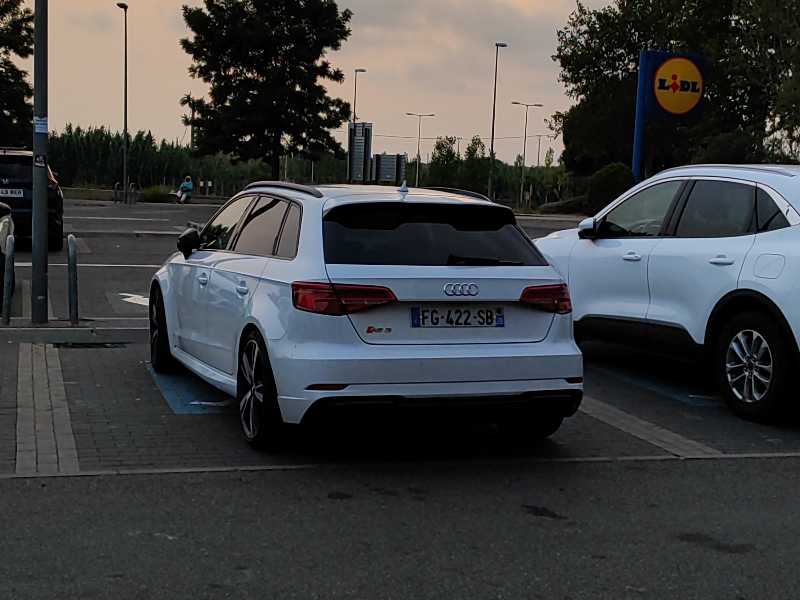 Audi S3 spotted in Tarragona