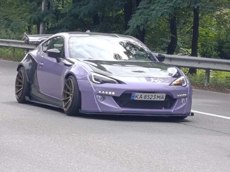 Subaru BRZ spotted in Kyiv