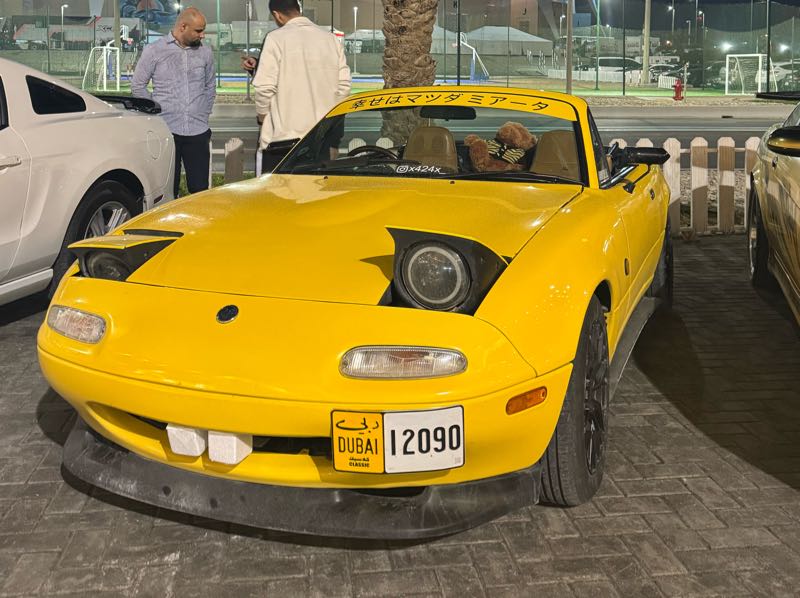 Mazda MX-5 Miata spotted in Abu Dhabi
