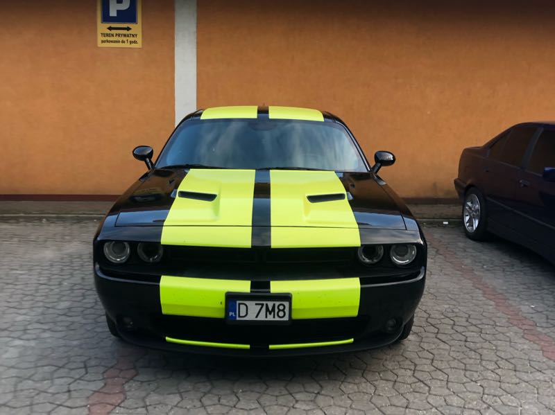 Dodge Challenger spotted in Żary