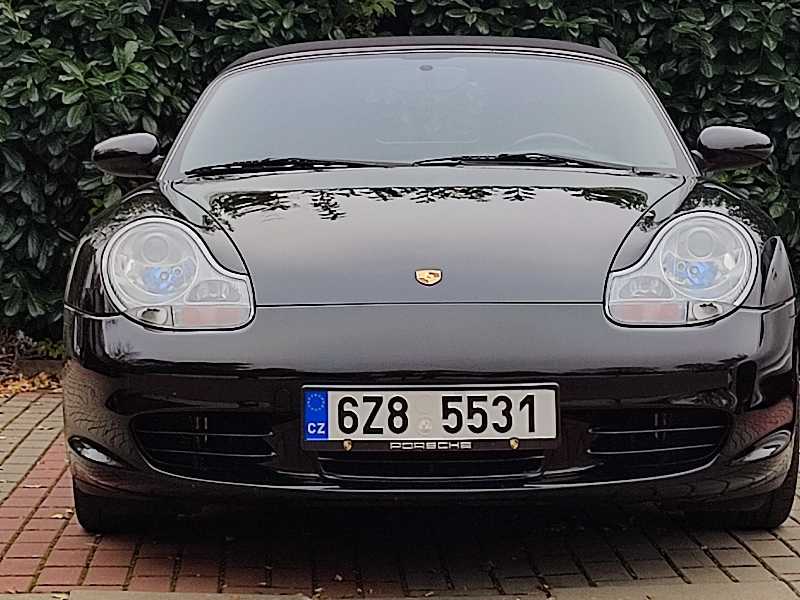 Porsche Boxster spotted in Pardubice