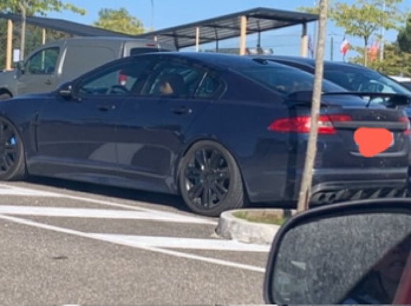 Jaguar XF spotted in Bazas
