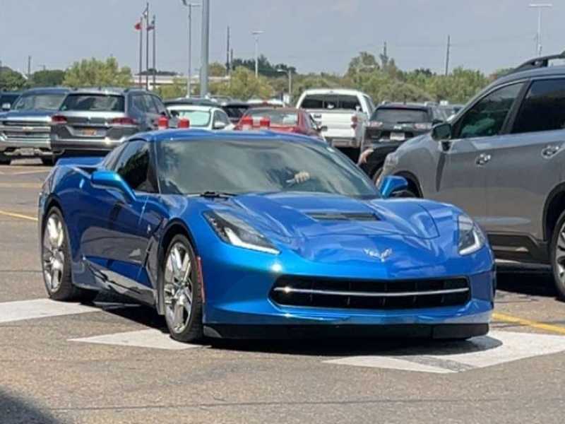 Chevrolet Corvette spotted in Lubbock