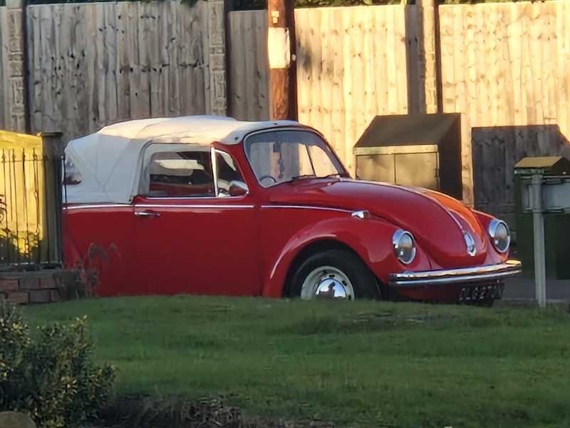 Volkswagen Beetle spotted in Nuneaton