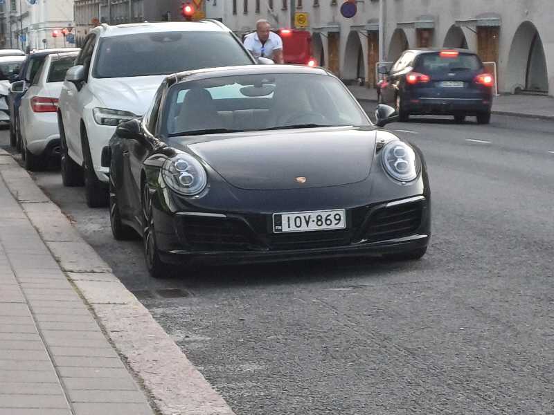Porsche 911 (2017) spotted in Turku, Finland