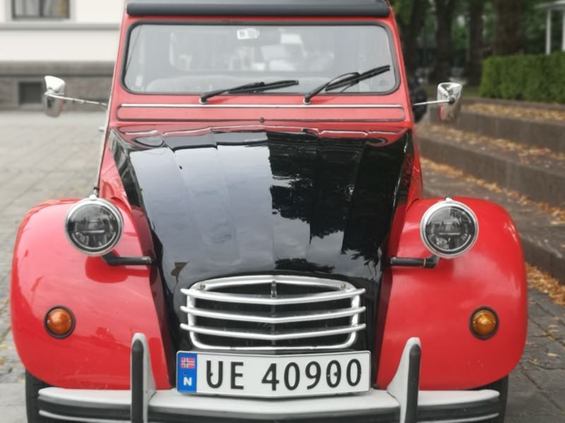 Citroën 2CV (1980) spotted in Skien, Norway