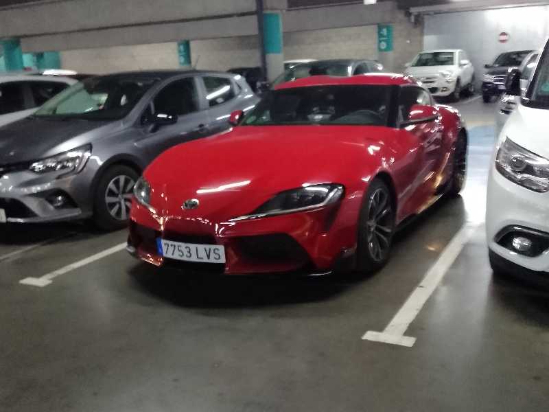 Toyota Supra spotted in Alcorcón