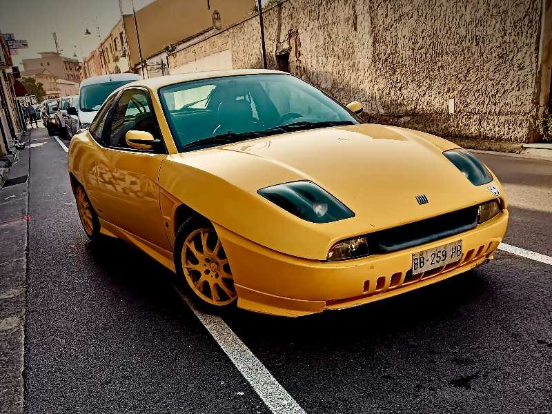 Fiat Coupe spotted in Cagliari