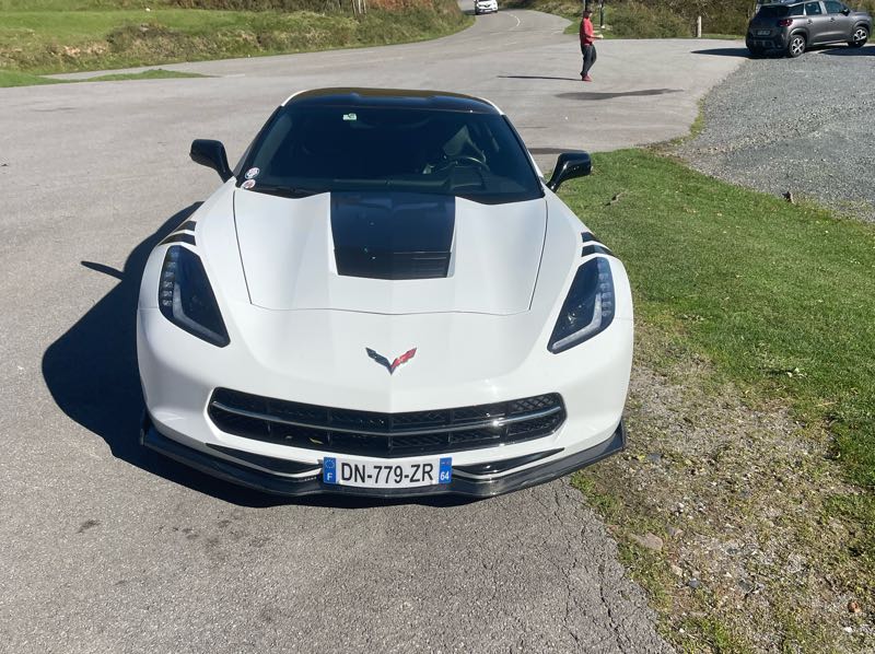 Chevrolet Corvette C7 spotted in Saint-Jean-de-Luz