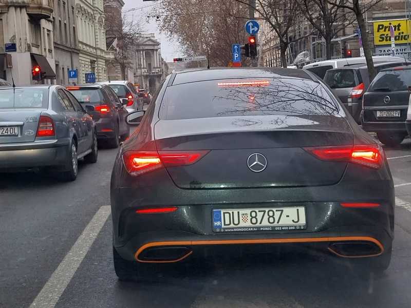 Mercedes-Benz CLA 250 spotted in Zagreb