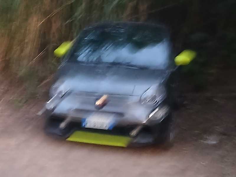 Abarth 595 spotted in Pescara