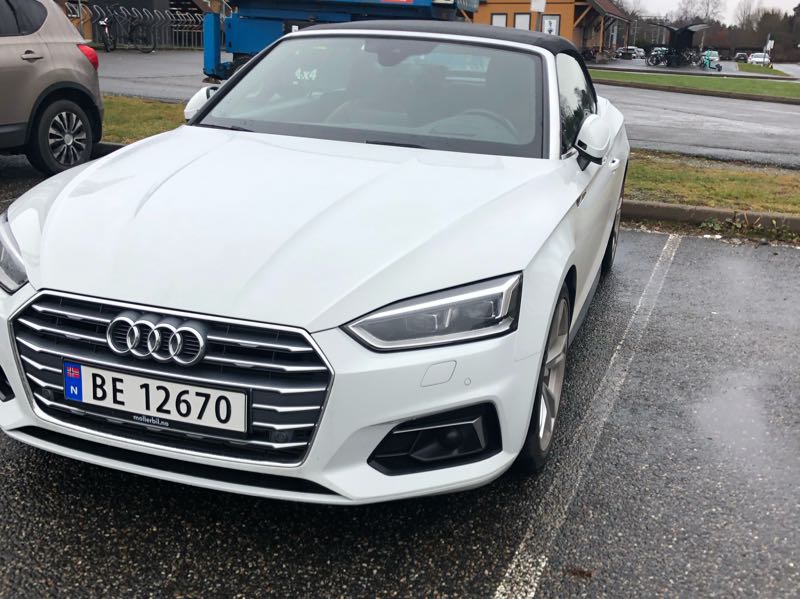 Audi A5 Cabriolet spotted in Oslo