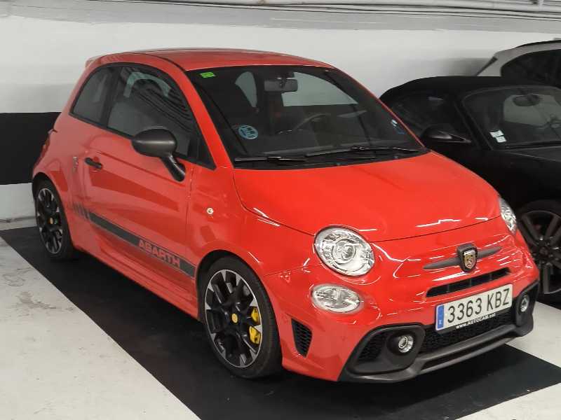 Abarth 500 (2020) spotted in Barcelona, Spain